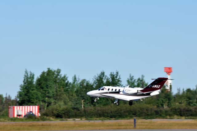 Cessna Citation CJ1 (C-GWGZ) - off rwy 26