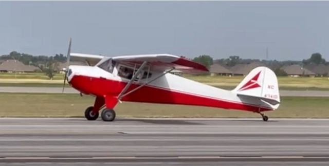 TAYLORCRAFT (1) BL (N43410) - Taxiway Alpha at Terminal Ramp