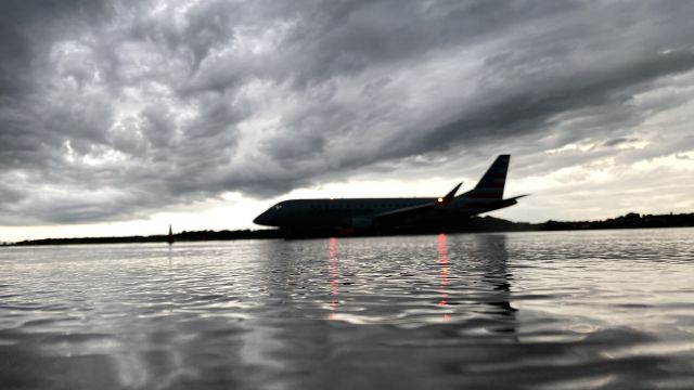 Embraer 175 — - Rain or shine, this 175 is flying