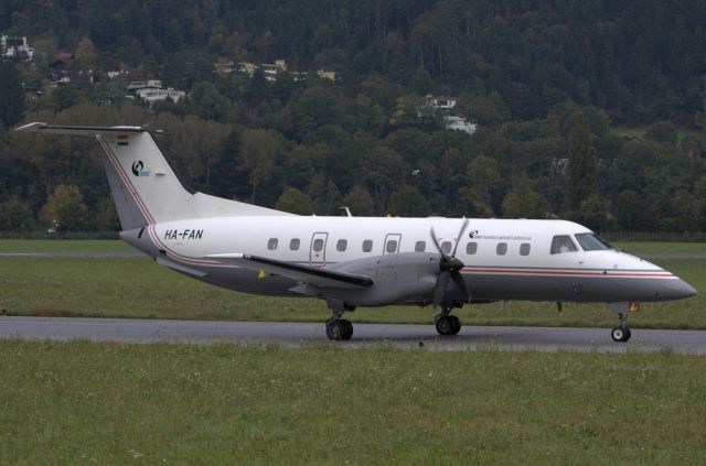 Embraer EMB-120 Brasilia (HA-FAN)