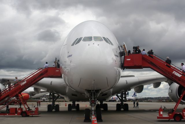 Airbus A380-800 (F-WWJB) - A380 IN BRAZIL