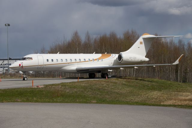 VP-CSH — - Resting after a flight from Constanta, Romania. Based in Shanghai, China.