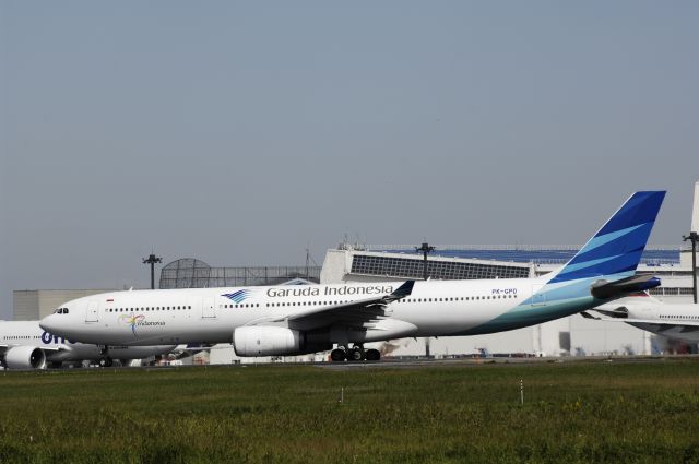Airbus A330-300 (PK-GPD) - Departure at Narita Intl Airport Rnwy34L on 2012/10/13
