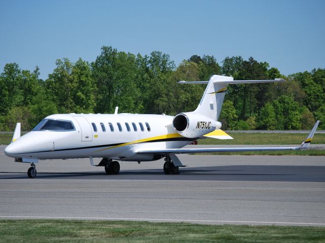 Learjet 45 (N751JC) - CBR AVIATION LLC (JEGS) at KJQF - 4/12/12