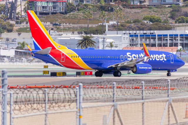 Boeing 737-800 (N8546V) - Southwest 444 departing to Nashville