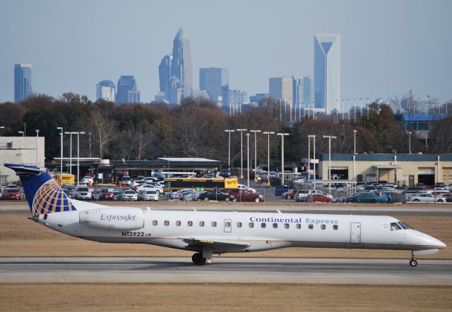 Embraer ERJ-145 (N12922) - Rolling 18C - 1/16/11