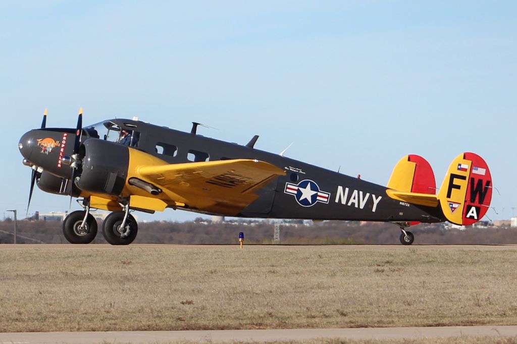 Beechcraft 18 (N167ZA) - Snapped this back in December 2019.