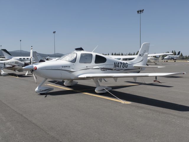 Cirrus SR-22 (N478G) - No location as per request of the aircraft owner. 30 JUL 2016.