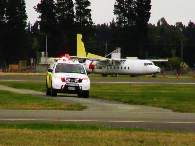 — — - Christchurch Airport Fire Service.