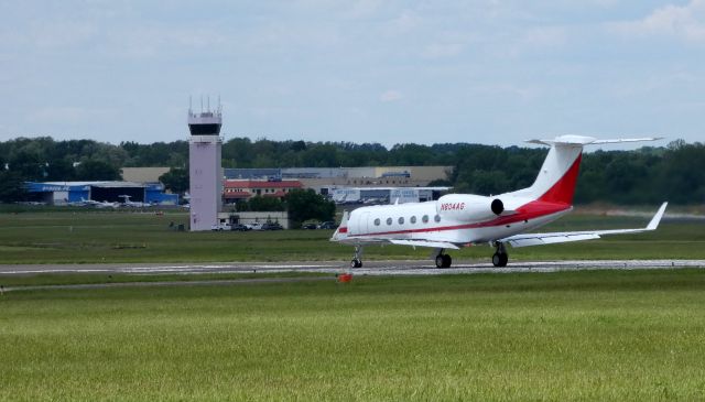 Gulfstream Aerospace Gulfstream IV (N804AG) - Heading for departure is this 2010 Gulfstream 450 in the Spring of 2019.