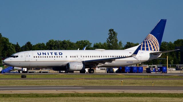 Boeing 737-800 (N17233) - United Airlines 737 takes home the Houston Astro’s from Minnesota.