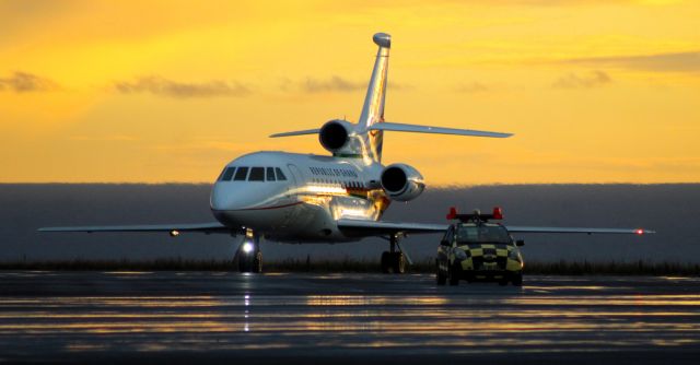 Dassault Falcon 900 (9G-EXE) - October 11, 2023.