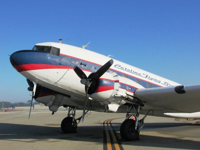 Douglas DC-3 (N403JB) - On display at Long Beach