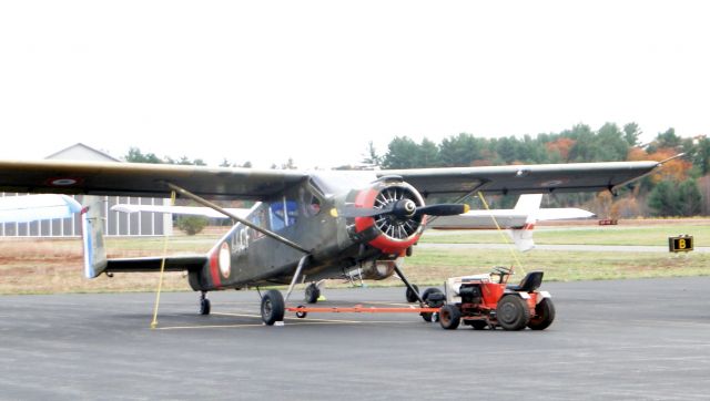 Experimental 100kts-200kts (N110TX) - Max Holste MH-1521C Broussard on the ramp in Orange.