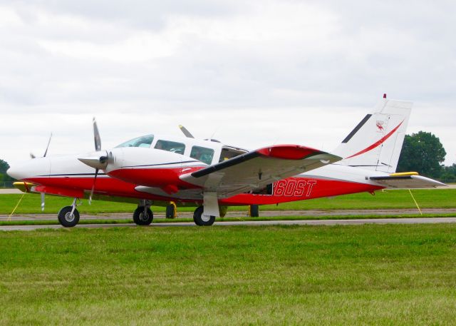 Piper Seneca (N260ST) - At Oshkosh. 1981 Piper PA-34-220T