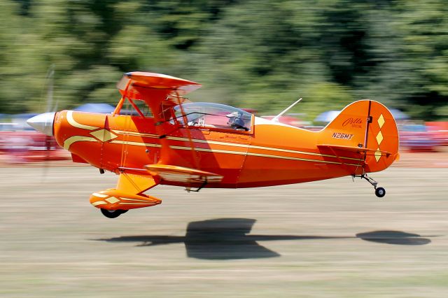 PITTS Special (S-2) (N26MT) - Michael Toman in his Pitts Special, cn 2090, during Wings & Wheels 2015 at Sloas Airfield  just outside Warren, OH on 9 Aug 2015.