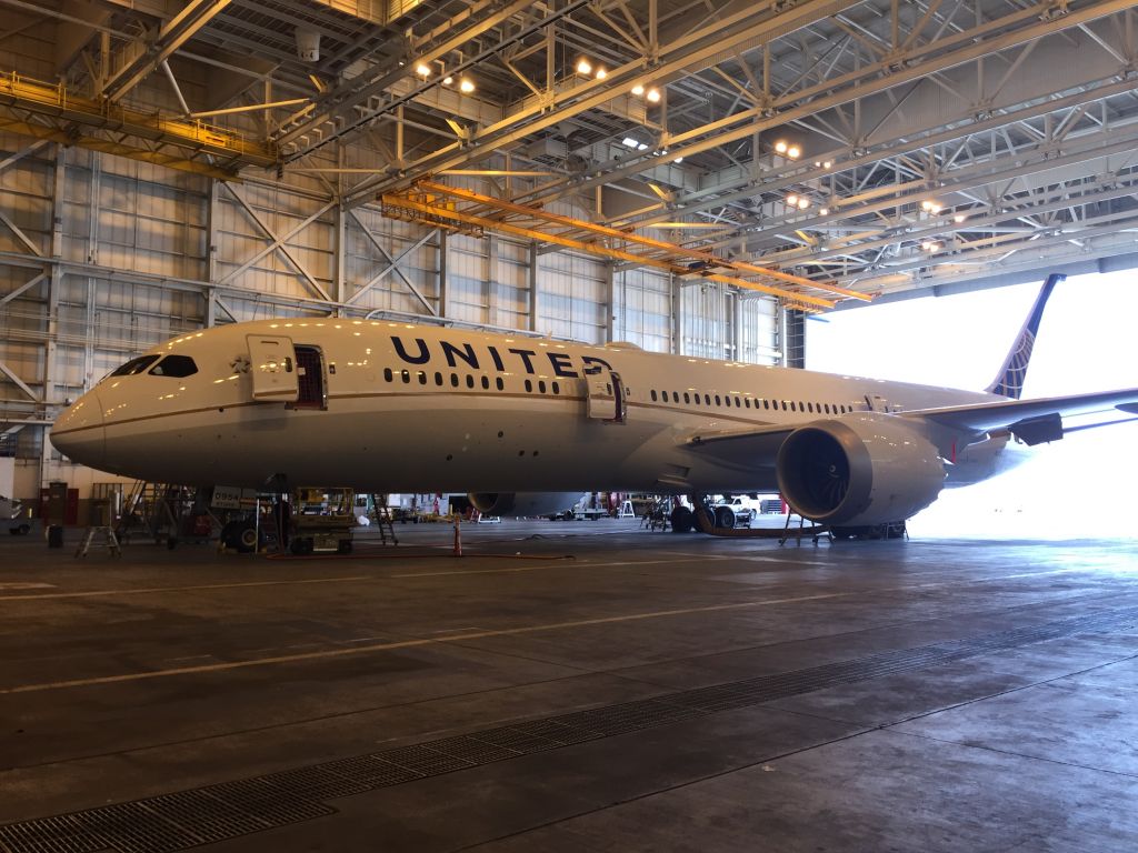 Boeing 787-9 Dreamliner (N13954) - Brand new 787-900 for United.