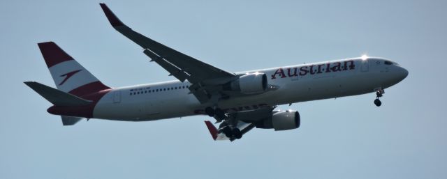 BOEING 767-300 (OE-LAW) - Minutes before landing, summer 2019.