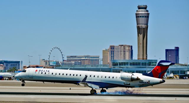 Canadair Regional Jet CRJ-900 (N896SK) - N896SK Delta Connection Bombardier CL-600-2D24 Regional Jet CRJ 900 c/n 15102 - Las Vegas - McCarran International Airport (LAS / KLAS)br /USA - Nevada May 26, 2017br /Photo: Tomás Del Coro 