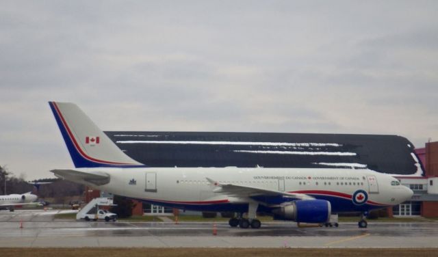 Airbus A310 (N15003) - New Pain Job. Spotted on Nov. 24, 2015 in Ottawa Ontario