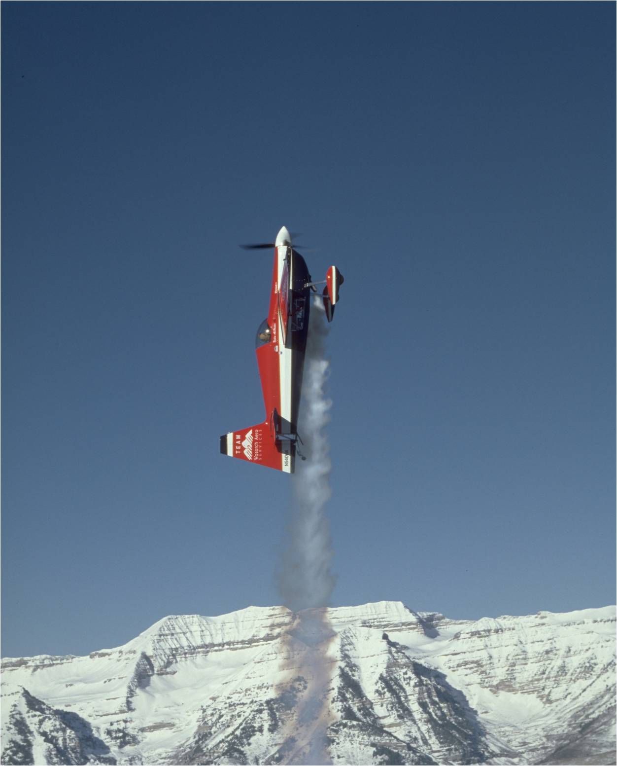 N540WA — - OK3 AIR Aerobatic Team in practice.