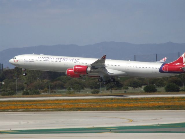 Airbus A340-600 (G-VYQU)