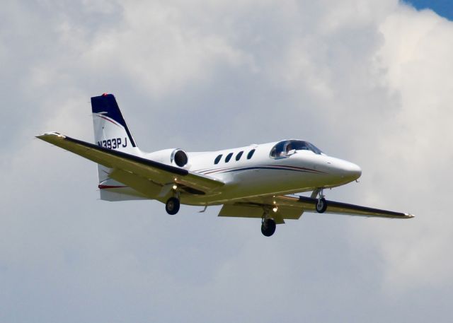 Cessna Citation 1SP (N393PJ) - At Shreveport Regional.