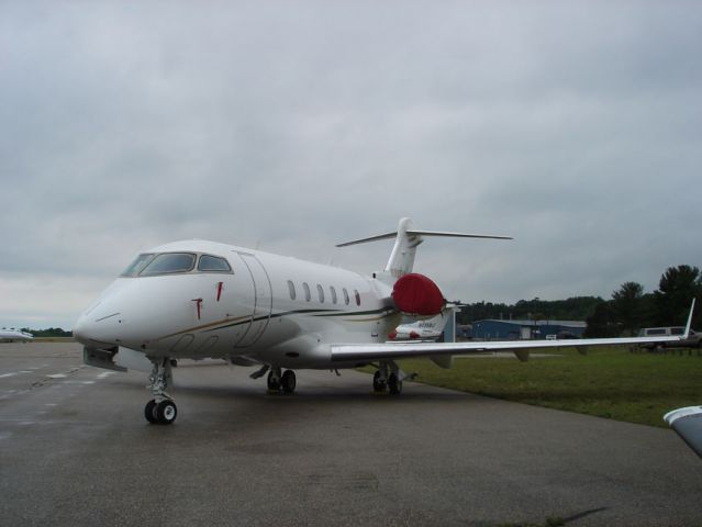 Bombardier Challenger 300 (N987HP) - At Harbor Springs, Michigan KMGN