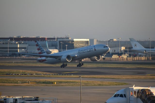 BOEING 777-300 (N736AT) - Taken from T5 C Gates