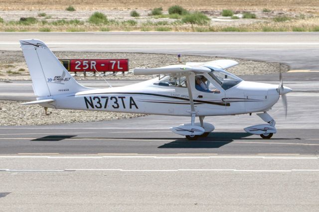 TECNAM SeaSky (N373TA) - Tecnam P92 Eaglet at Livermore Municipal Airport (CA). July2021.