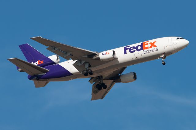 McDonnell Douglas DC-10 (N394FE) - FedEx DC-10 coming into KDEN this afternoon 5.3.2014 "All rights Reserved"