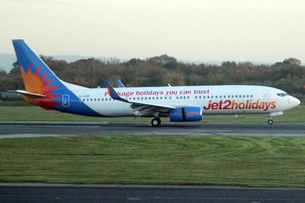 Boeing 737-800 (G-JZDF) - Landing on rwy 23R on 11-Nov-24 operating flight EXS988 from LIRF.