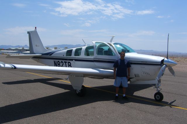 Beechcraft 35 Bonanza (N82TB) - Pino @ Lake Havasu Airport, AZ