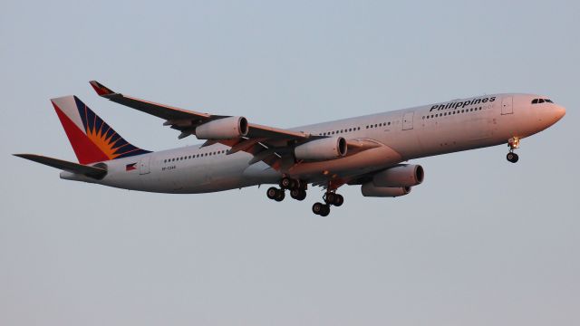 Airbus A340-300 (RP-C3441)