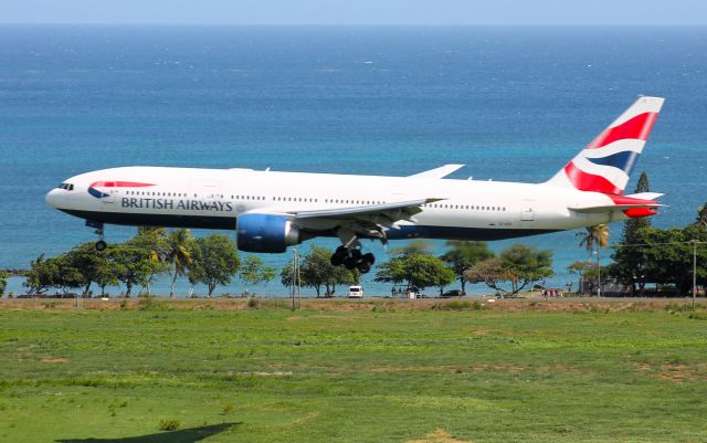 Boeing 777-200 (G-VIIX)