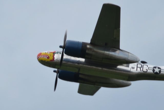 Douglas A-26 Invader (N99420) - Douglas A-26B Invader "Silver Dragon" @ Thunder 2015