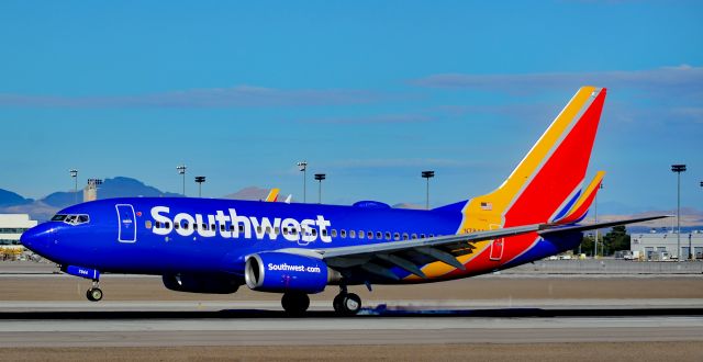 Boeing 737-700 (N7844A) - N7844A Southwest Airlines 2006 Boeing 737-752 - cn 35118 / 2151 - EX- XA-GMV br /br /Las Vegas - McCarran International Airport (LAS / KLAS)br /USA - Nevada December 2, 2016br /Photo: Tomás Del Coro