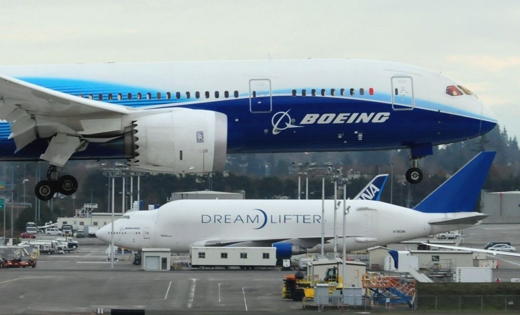 Boeing 787-8 (N787BA) - Uploaded By User MoonM    Boeing 787 A/C #0001 DreamLiner and Boeing LCF DreamLifter