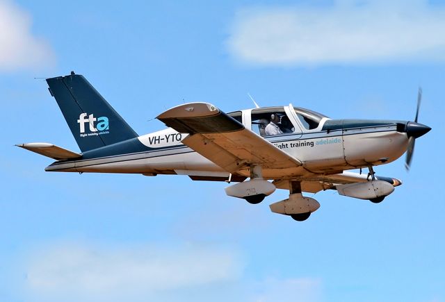 VH-YTQ — - FLIGHT TRAINING ADELAIDE - SOCATA TB-10 TOBAGO - REG VH-YTQ (CN 1599) - PARAFIELD AIRPORT ADELAIDE SA. AUSTRALIA - YPPF 5/10/2015