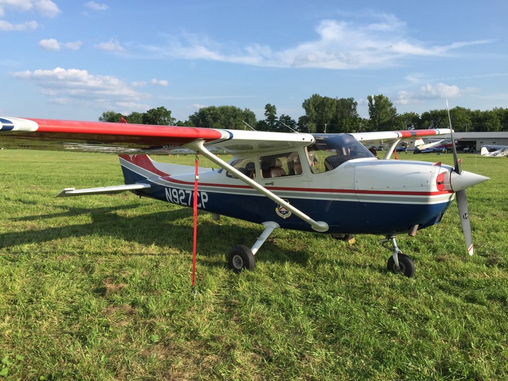 Cessna Skyhawk (N927CP) - Static display for the 2015 Geneseo Air Show