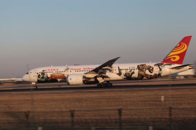 Boeing 787-9 Dreamliner (B-1540) - Hainan Airlines' Kung fu panda livery Boeing 787