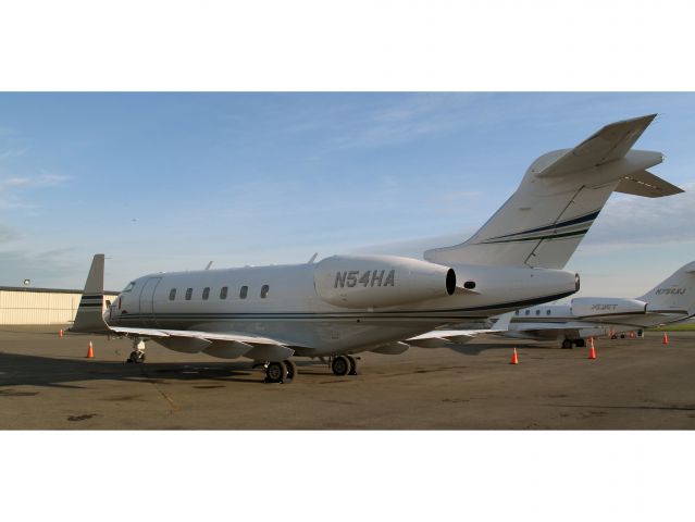 Bombardier Challenger 300 (N54HA) - No location as per request of the aircraft owner.