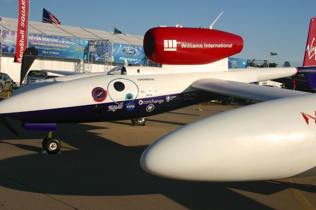 N277S — - Global Flyer up close at the EAA Fly In 7-28-2005