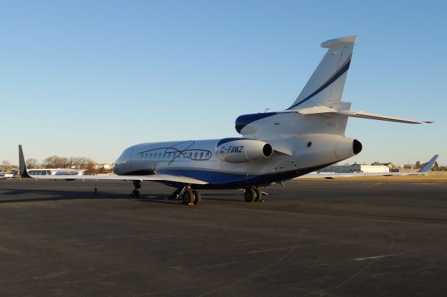 Dassault Falcon 7X (C-FAWZ) - Winglets !