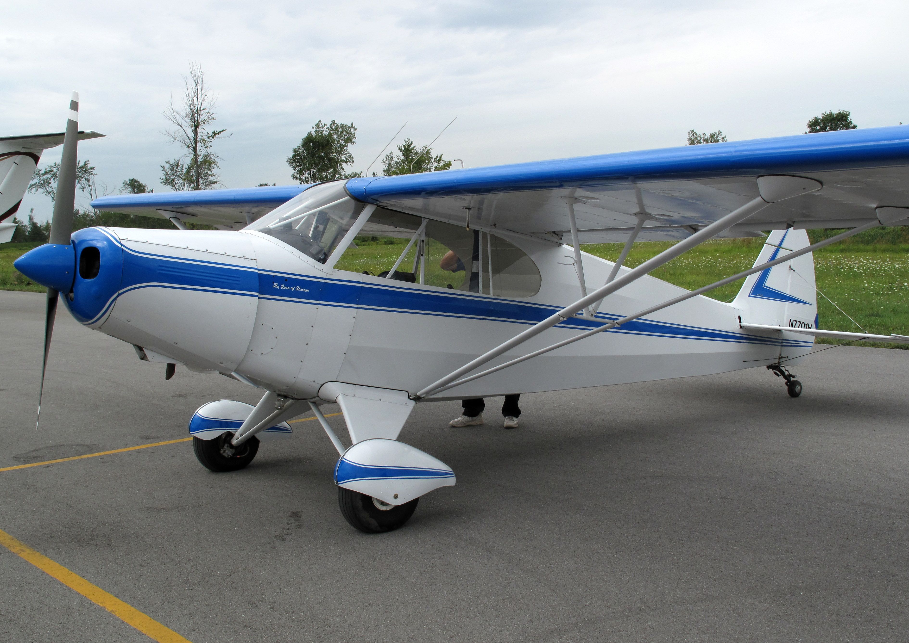 Piper PA-12 Super Cruiser (N7701H) - Great aircraft!