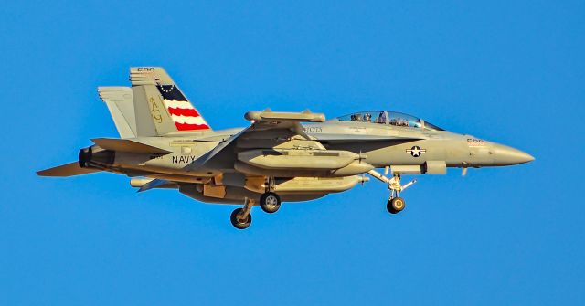 16-8375 — - 168375 EA-18G Growler Electronic Attack Squadron 140 (VAQ-140) "Patriots" - Las Vegas - Nellis AFB (LSV / KLSV)br /USA - Nevada, April 19, 2017br /Photo: TDelCoro