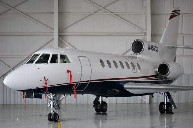 Dassault Falcon 50 (N452CF) - FLYNN TIMOTHY P (Allegiant Airlines) at KJQF