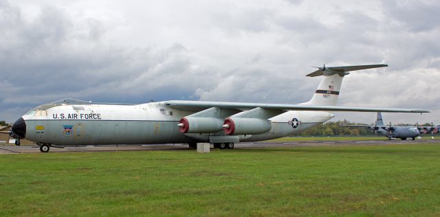 Lockheed C-141 Starlifter (66-0177) - This click of what is perhaps the most well-known USAF C-141 Starlifter, the "Hanoi Taxi" (66-0177), was taken about 16 months ago when it was still on display on the open grounds of the USAF Museum at Wright-Patterson AFB in Ohio.  Fortunately, this historic aircraft is now safe from the elements; it is now located inside the brand new fourth hangar at the museum.br /For younger viewers (or for viewers of ANY age) who may have little or no idea of the historical significance of this particular Starlifter, I urge you to enter "USAF Hanoi Taxi" or "Starlifter Hanoi Taxi" into your favorite search engine and then read about this aircraft and the wonderful mission it flew.  And if you ever get within driving distance of the United States Air Force Museum in Dayton, Ohio, stop there.  If you have a serious and true interest in the history of military aircraft, this is a "bucket list" visit.