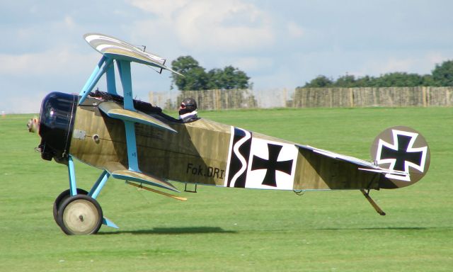 G-CDXR — - Replica Fokker DRI at Sywell UK