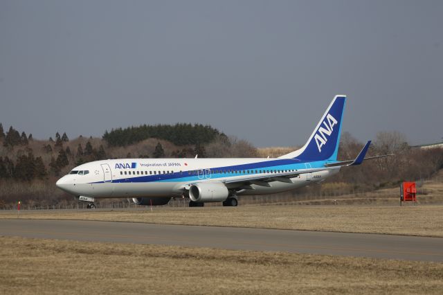 Boeing 737-800 (JA80AN) - 28 March 2015, HKD-NGO.